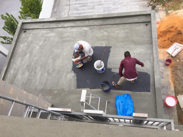 Flat Roof Waterproofing Johor Bahru 4